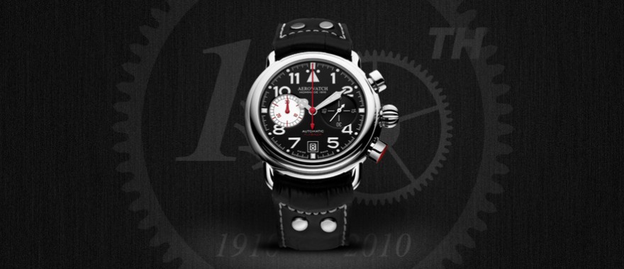 Đồng hồ Aerowatch Homage 1910 Bộ sưu tập kỷ niệm 100 năm của thương hiệu