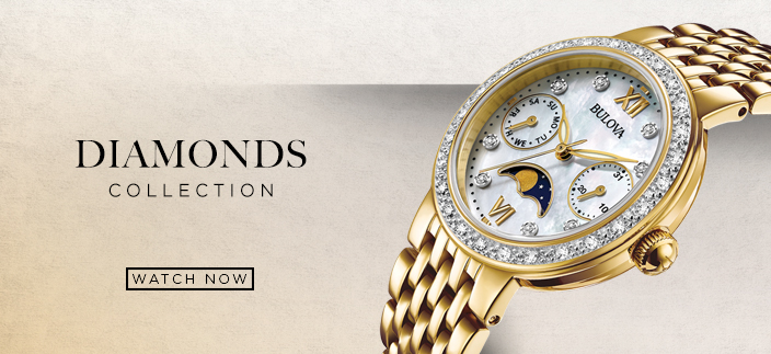 Đồng hồ Bulova đính kim cương
