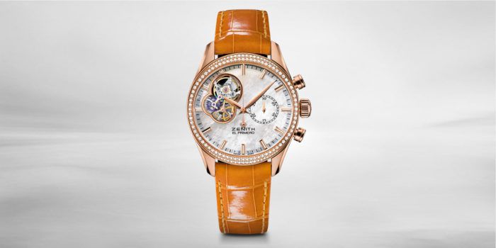 Đồng hồ Zenith nữ cũng không kém phần sang trọng, tinh tế