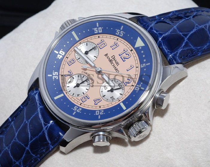 Mẫu đồng hồ JeanRichard "Chronoscope" Chronograph in steel