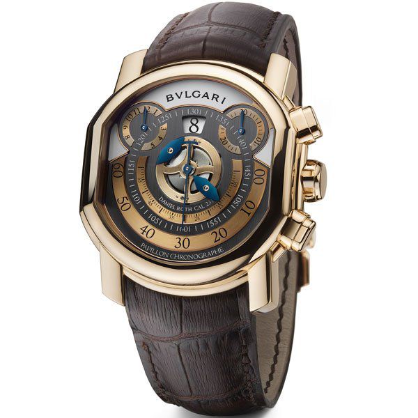 đồng hồ bvlgari nam dây da cá sấu