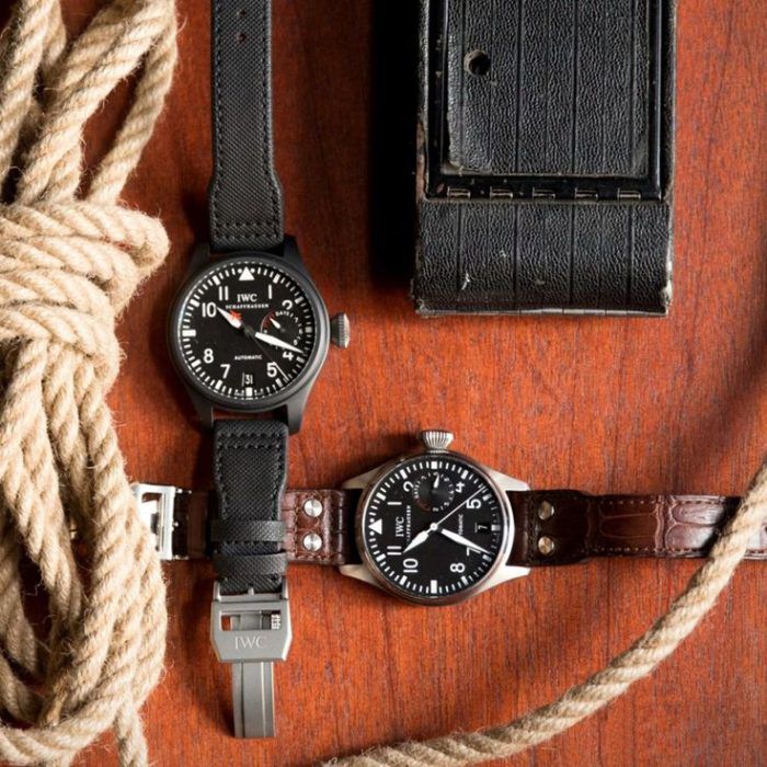 Mặt số của đồng hồ IWC thường đơn giản giúp dễ dàng đọc giờ