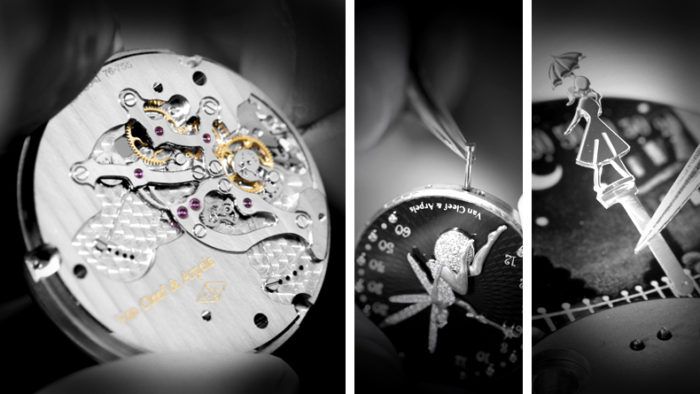 Bộ máy đồng hồ Van Cleef & Arpels lấy ý tưởng từ vũ công ballet