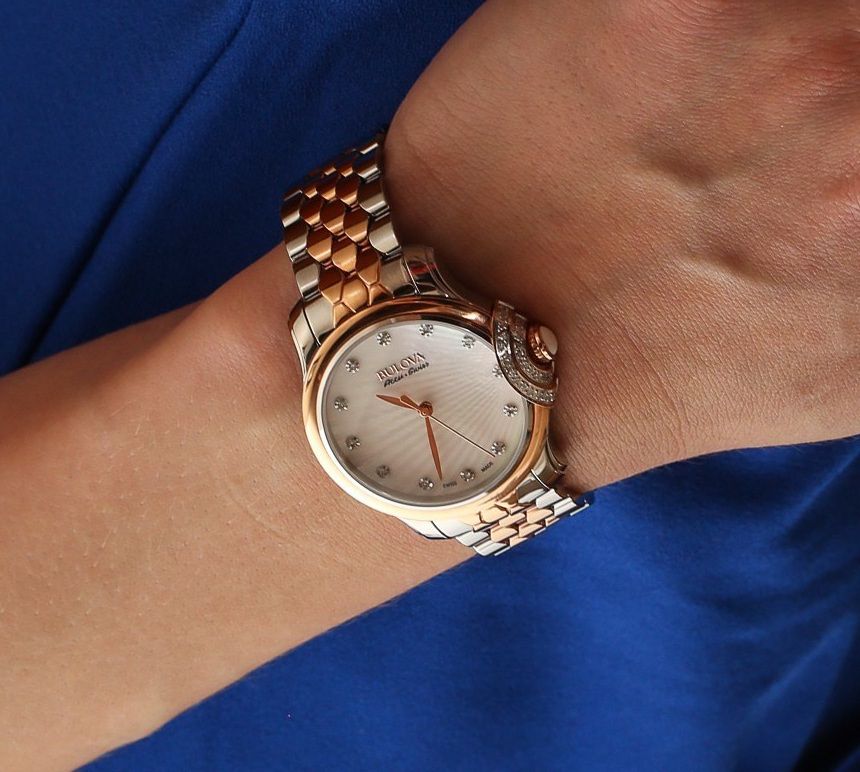 Đồng hồ Bulova đính kim cương mẫu mới nhất
