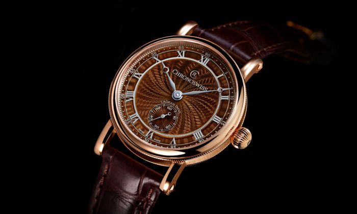 Quan điểm về sự trường tồn vĩnh cửu của thời gian được thể hiện đẹp mắt trong chiếc đồng hồ chronoswiss