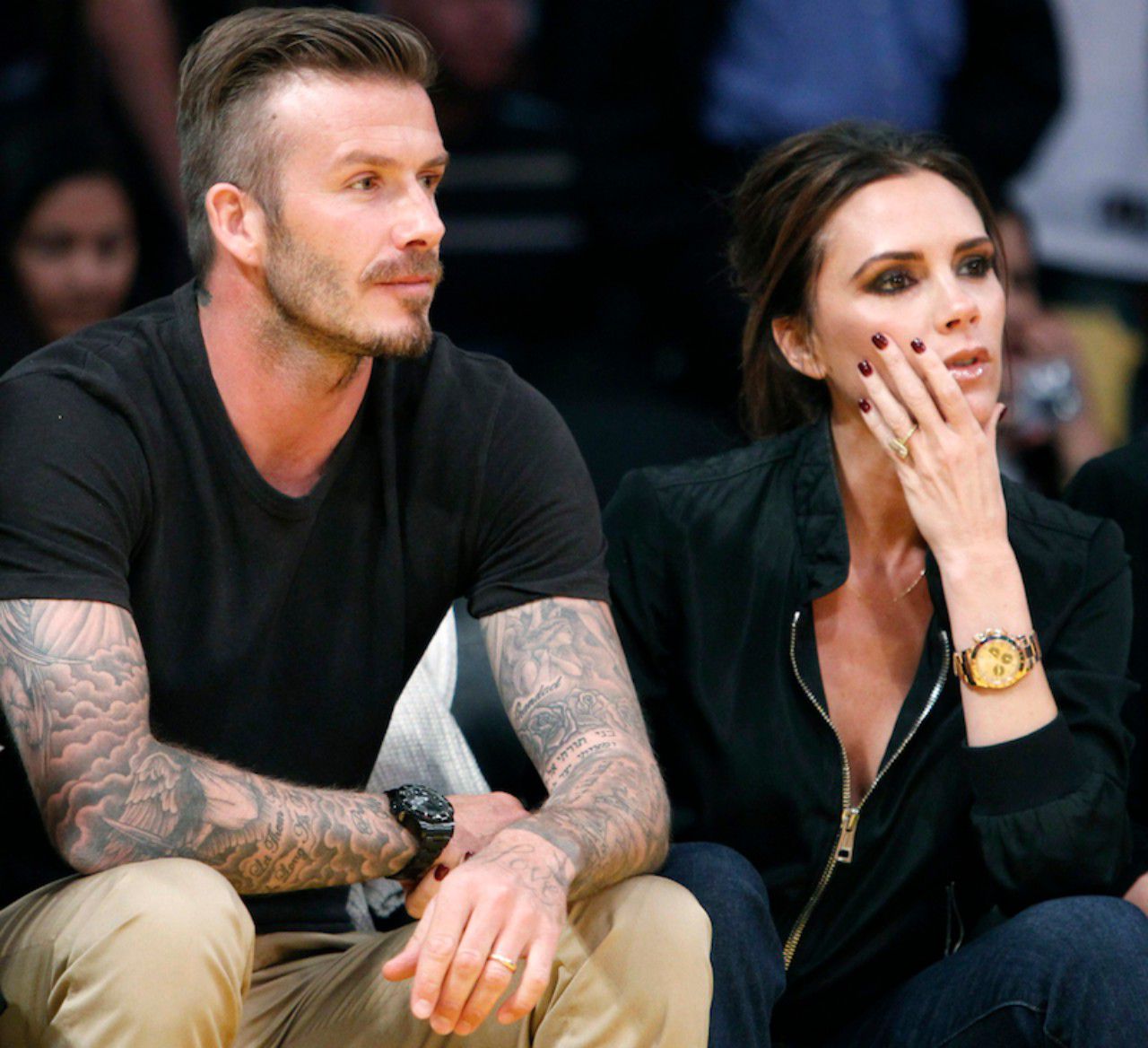 Khi Beckham đeo một chiếc đồng hồ Rolex nam