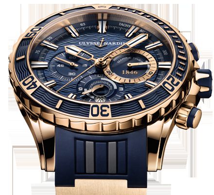 đồng hồ Ulysse Nardin Gold Marine Diver
