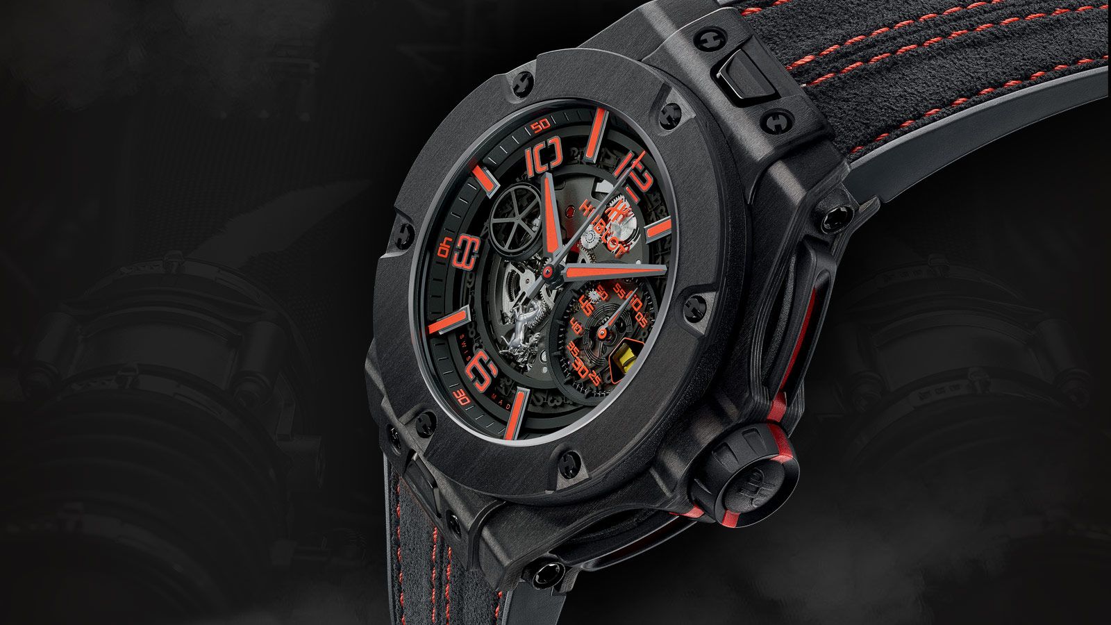Dây đeo đồng hồ Hublot Ferrari