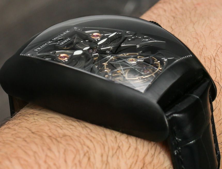 Trên tay các mẫu đồng hồ Franck Muller Authentic Giga Tourbillon 5 Round Giga Tourbillon kích thước lớn