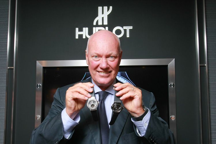 Jean Claude Biver cùng đồng hồ Hublot