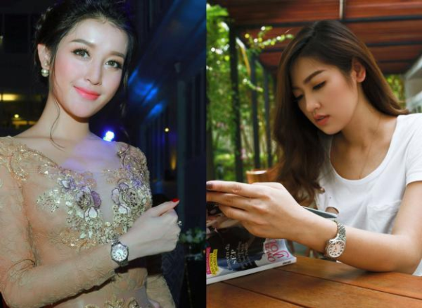 Á hậu Huyền My và á hậu Tú Anh sử dụng đồng hồ nữ Fendi
