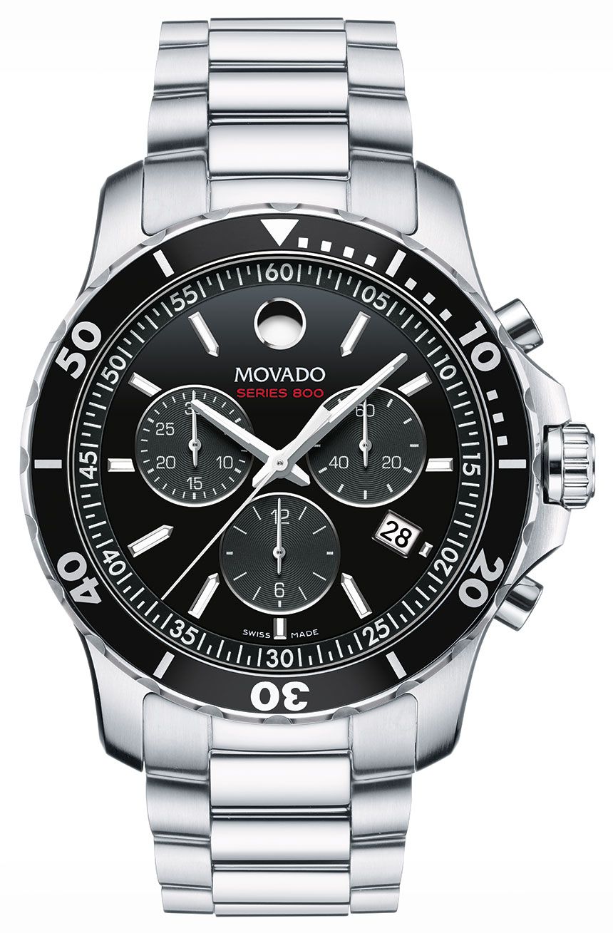Đồng hồ Movado Series 800 phiên bản dây kim loại