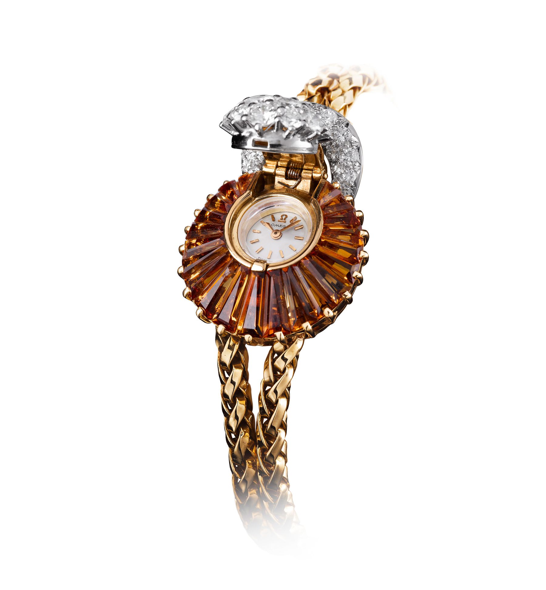 Đồng hồ Omega nữ Topaz Jewelry secret watch