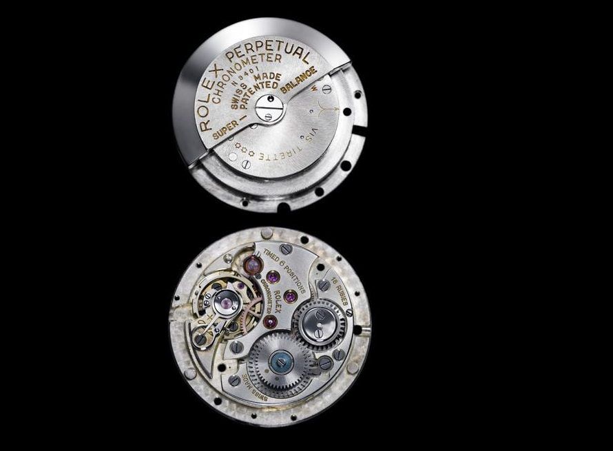 Bộ máy đồng hồ cơ self-winding Rolex