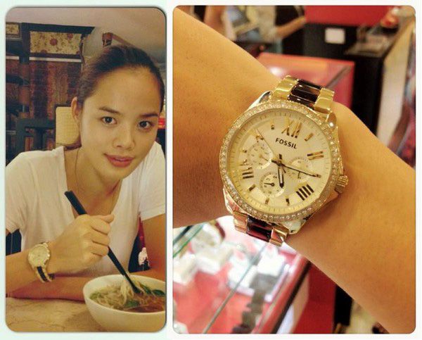 Sao việt cùng đồng hồ Fossil