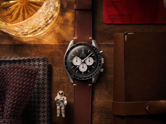 đồng hồ omega dây da