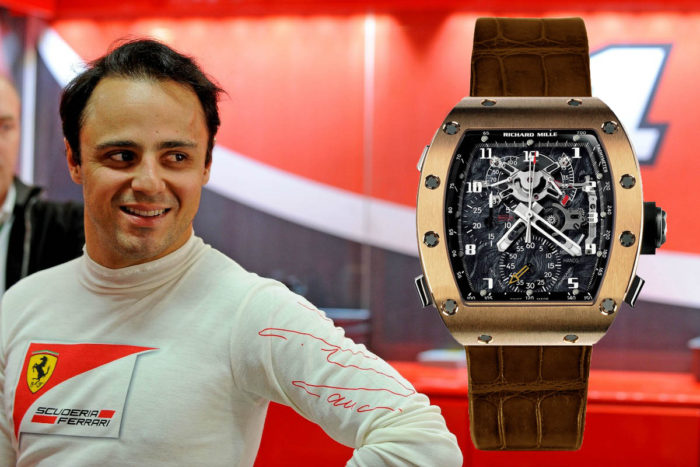 Mẫu đồng hồ 6 kim dây da tuyệt đẹp của Richard Mille