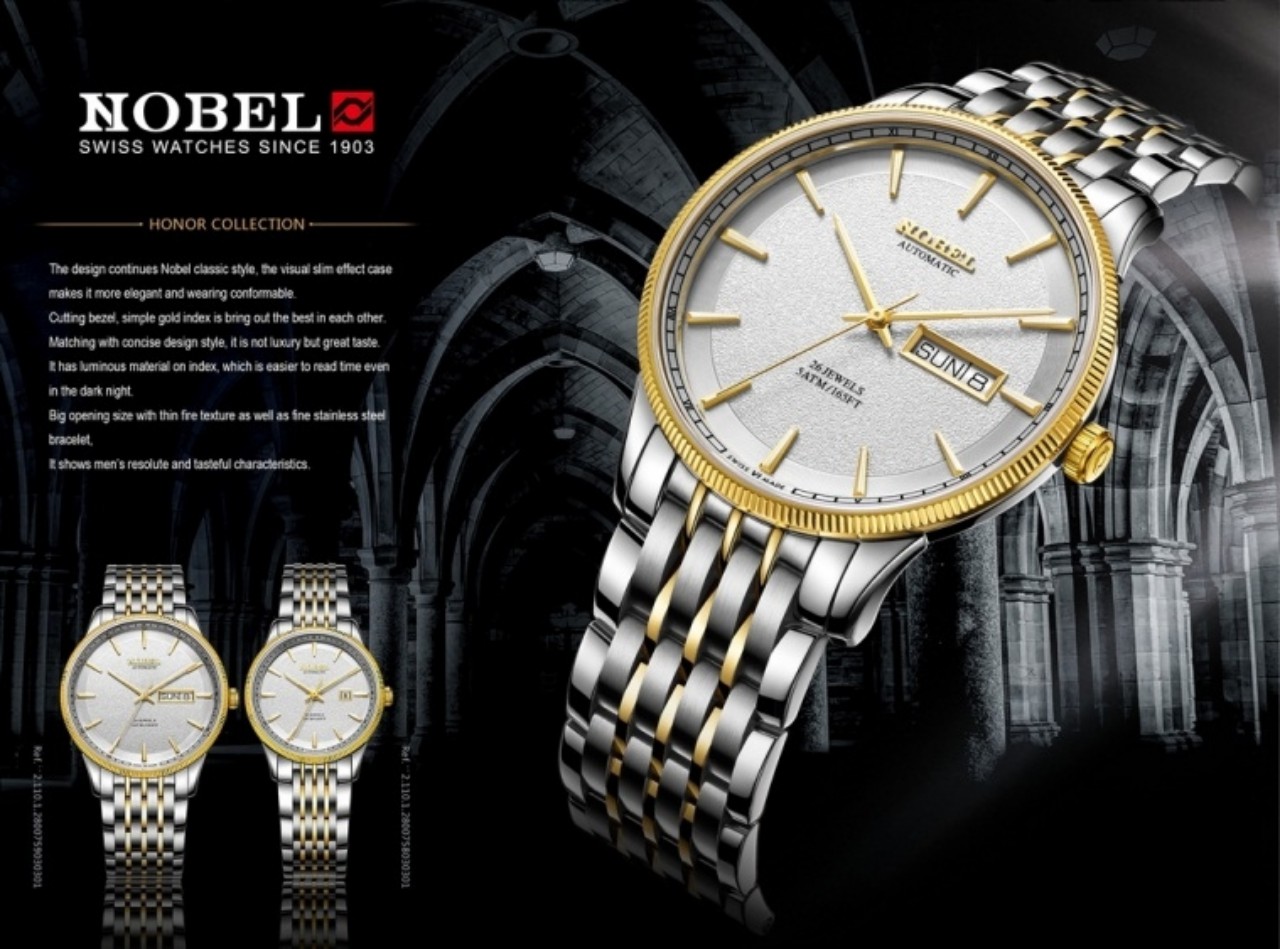 Chất liệu sapphire thép không gỉ cao cấp 