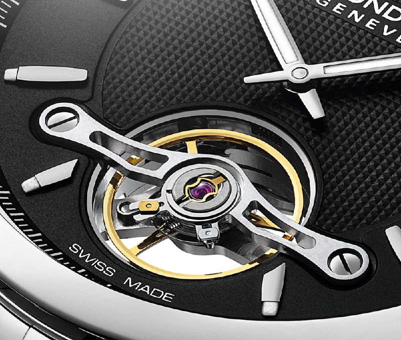 Đồng hồ Raymond Weil Automatic ra mắt máy movement in house 3 đồng hồ raymond weil automatic thiết kế tourbillon ở vị trí lúc 6 giờ