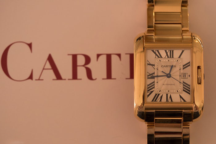 đồng hồ cartier tank anglaise