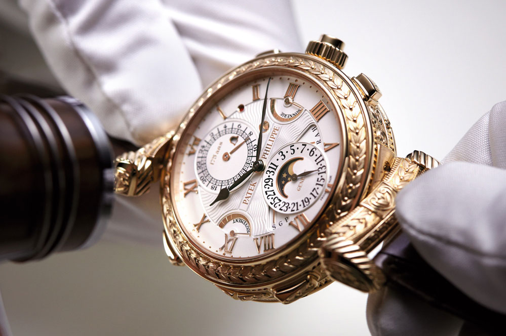 Siêu phẩm đồng hồ Patek Philippe 2 mặt