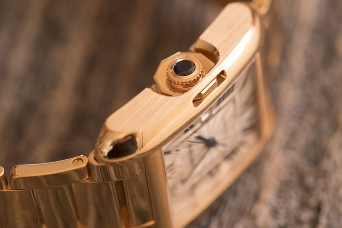 đồng hồ cartier tank anglaise