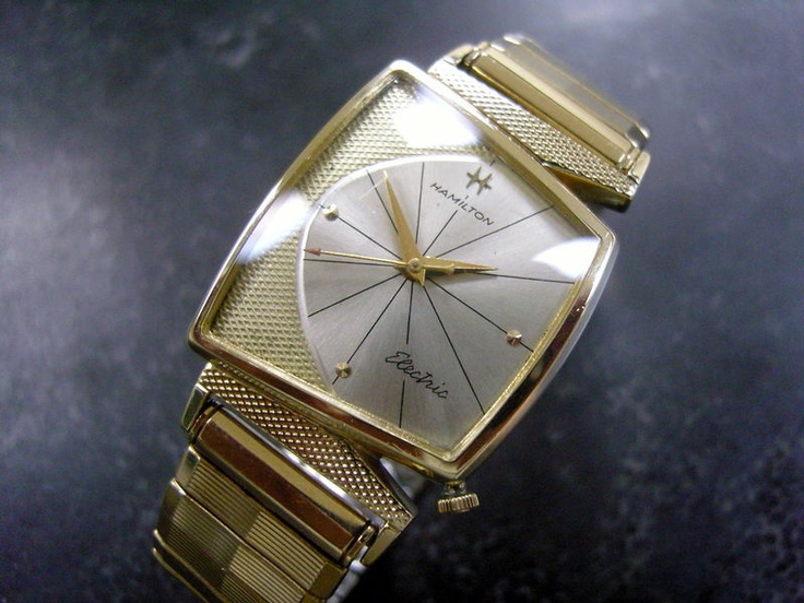 Đồng hồ Hamilton nữ vàng 18k
