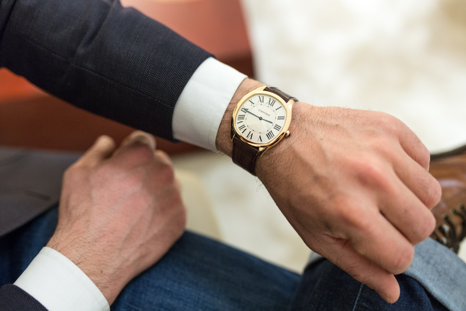 Đồng hồ Cartier siêu mỏng