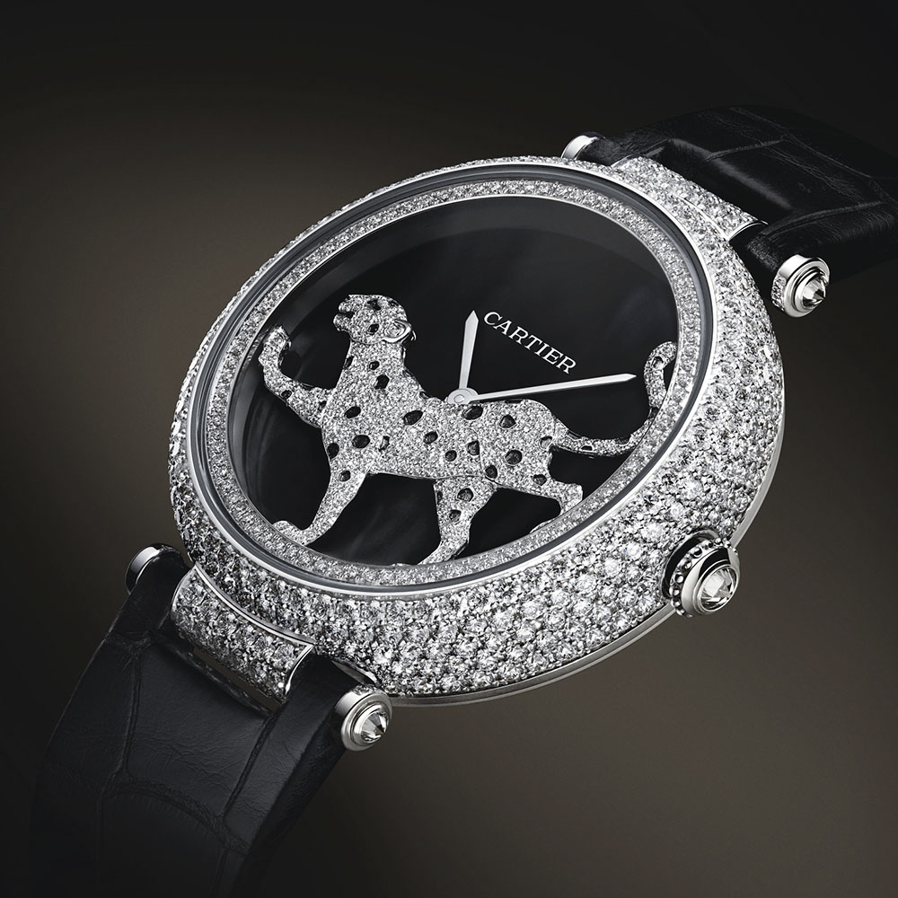 đồng hồ Cartier đính đá Panthere