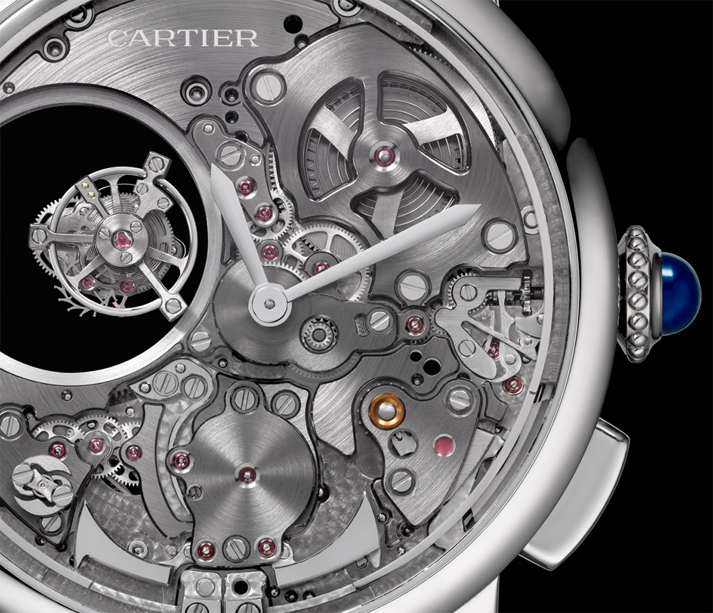 bộ máy đồng hồ cartier nam chính hãng