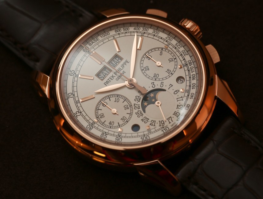 Đổi gió cho đôi tay với 2 mẫu đồng hồ Patek Philippe dây da 2 Đồng hồ Patek Philippe dây da 5270R-001