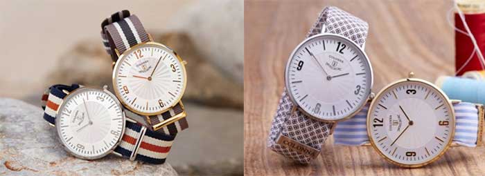 Đồng hồ dây vải Colonna giá rẻ