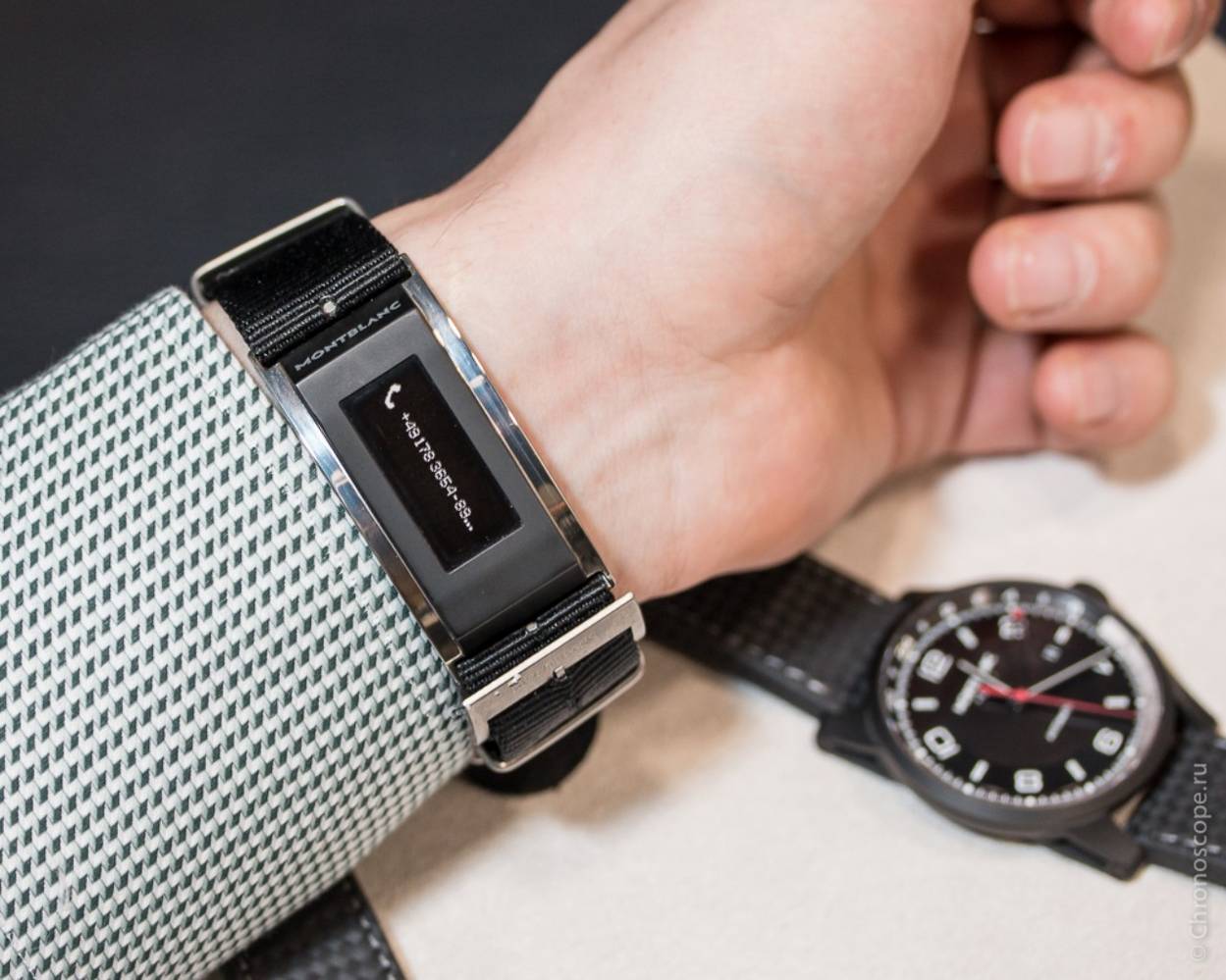 dây đồng hồ Montblanc E-strap