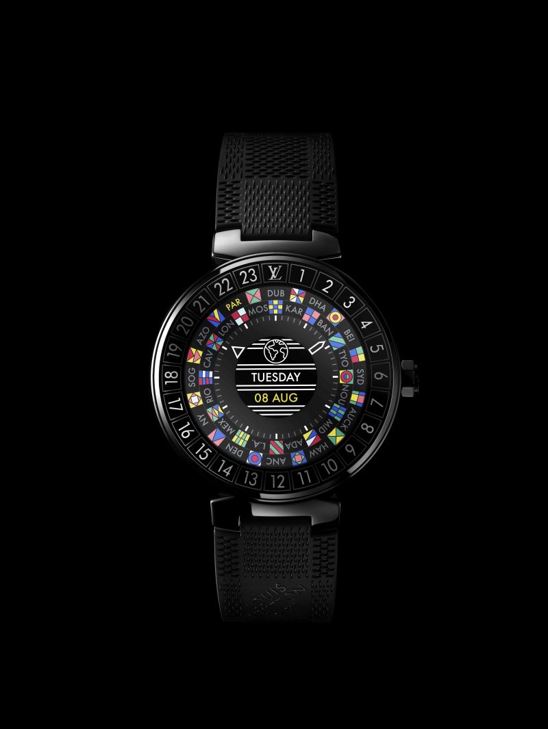 Kích thước đồng hồ nam thông minh Tambour Horizon là 42mm