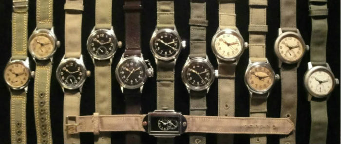 Những mẫu đồng hồ Hamilton đã thiết kế cho quân đội Mỹ trong suốt những năm 1940