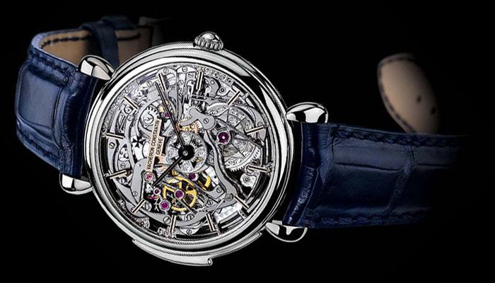 Dây da đồng hồ nam Vacheron Constantin