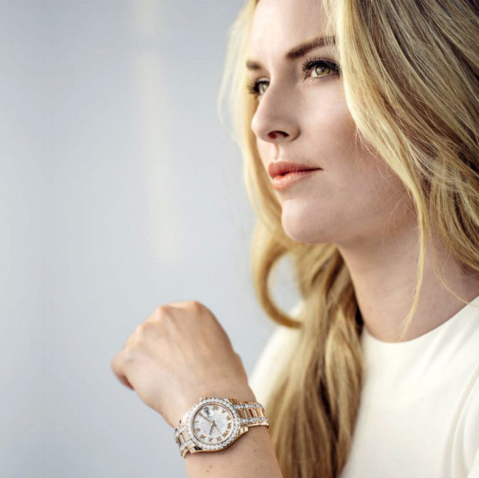 Đồng hồ Thụy Sỹ nữ Rolex Pearlmaster