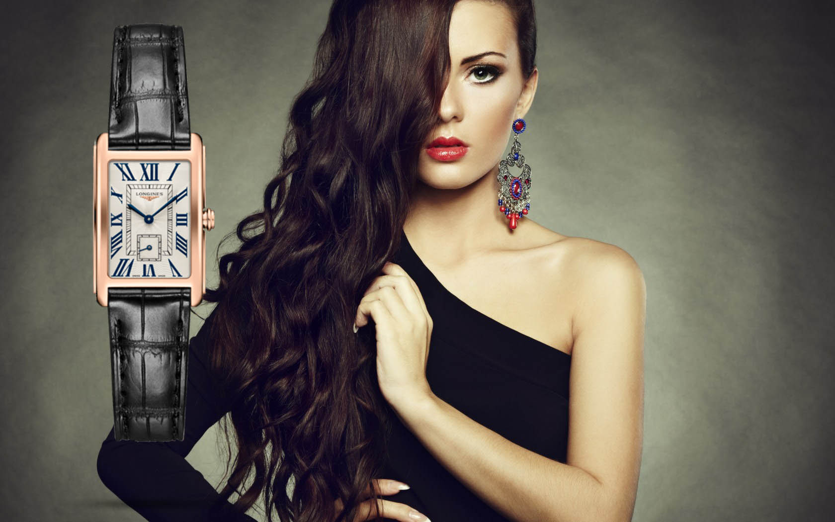 Đồng hồ longines dây da