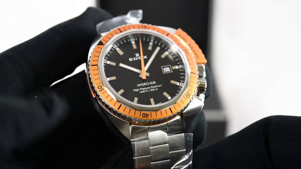 đồng hồ Edox Les Genevez 500m