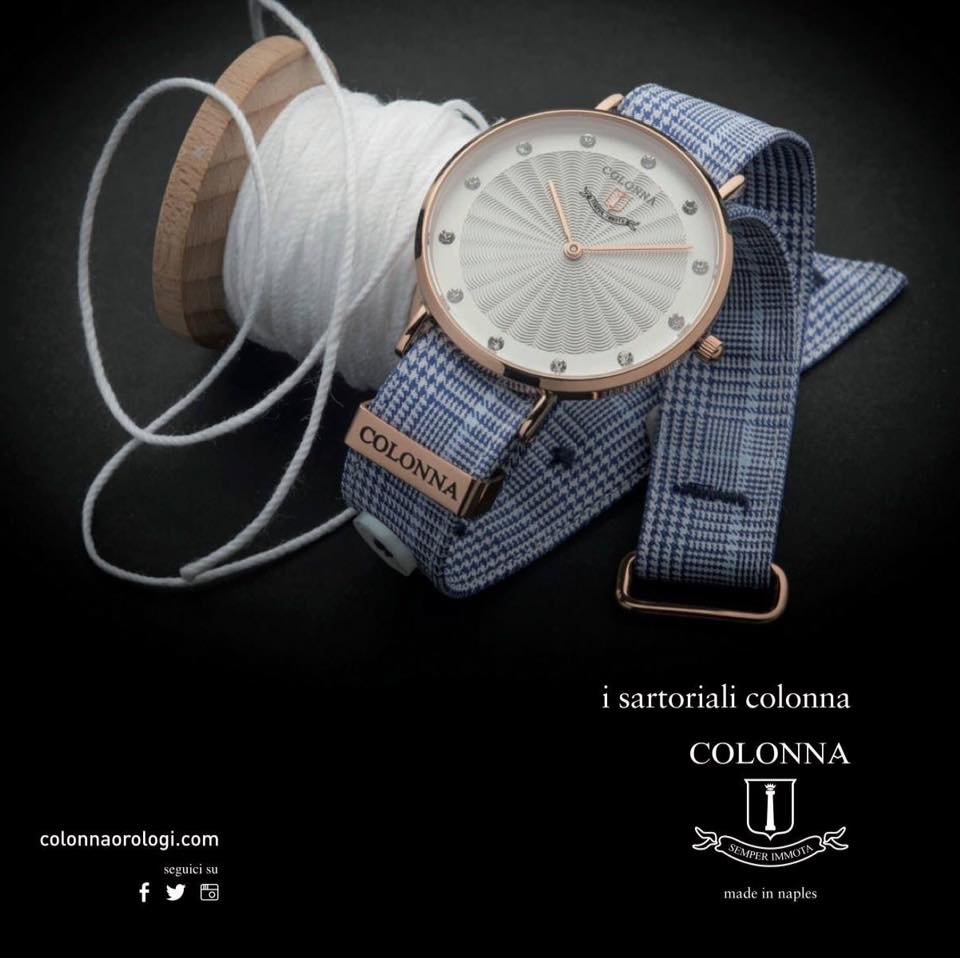Lý do nào khiến đồng hồ dây vải nam Colonna thật khác biệt? 4