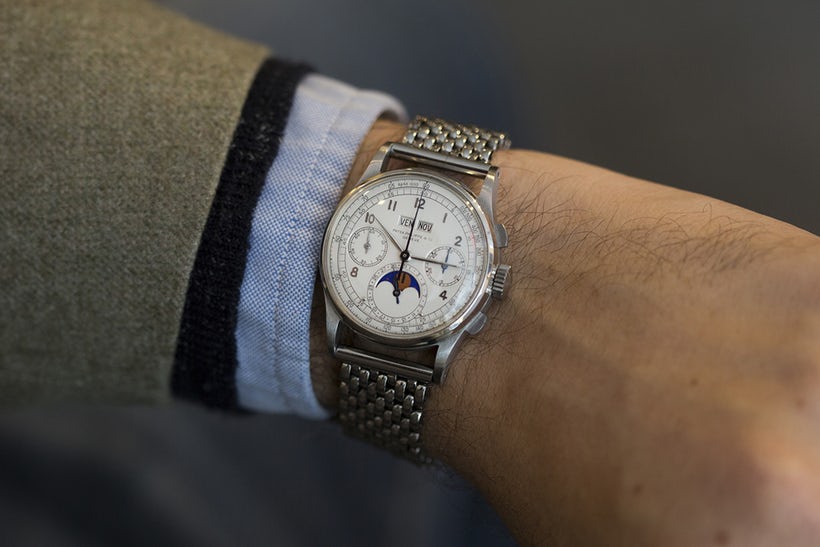 Đấu giá đồng hồ Patek Philippe nam chính hãng