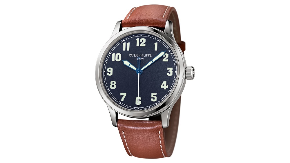 Patek Philippe ra mắt phiên bản mới dùng dây da đồng hồ trơn