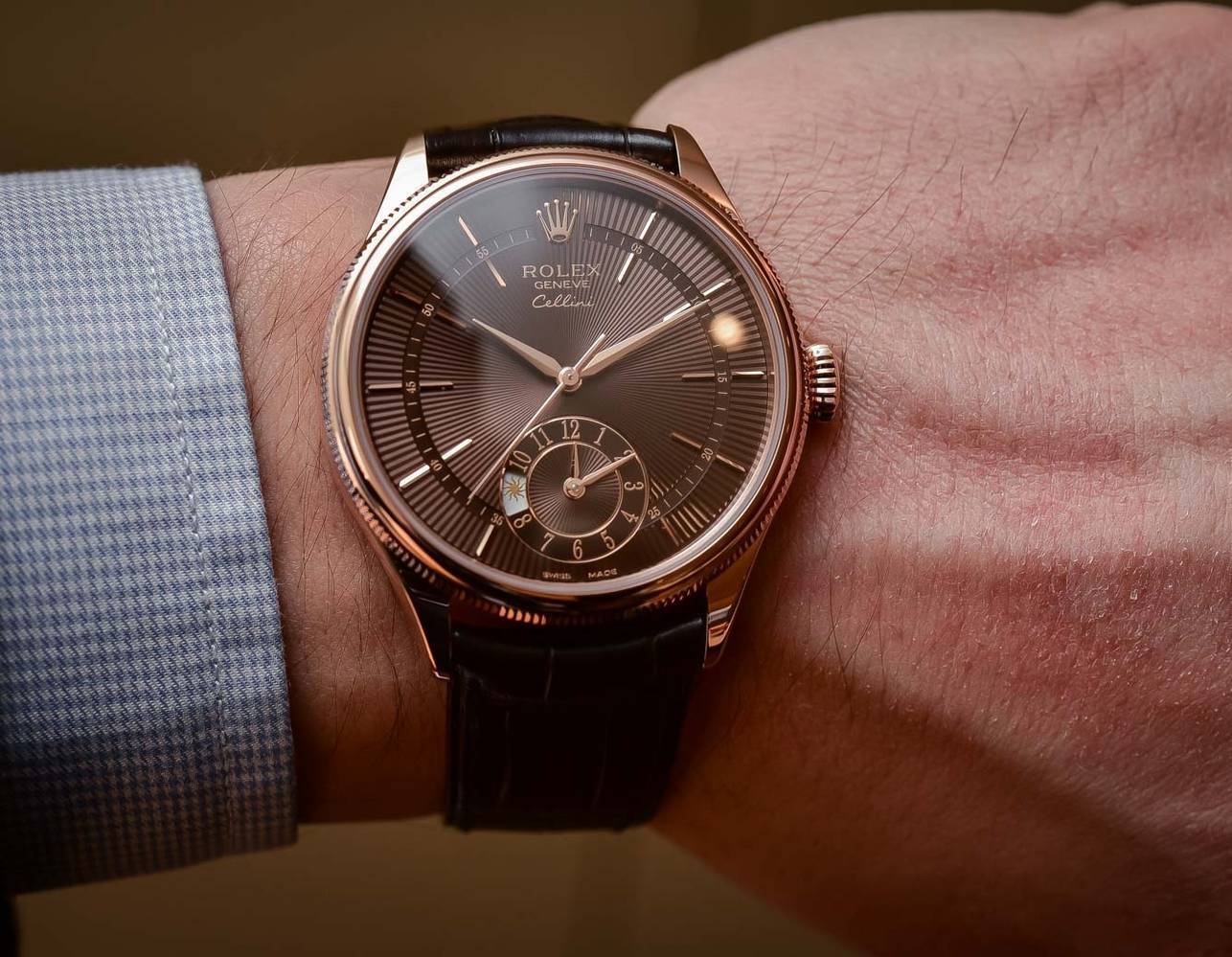 Khám phá bộ sưu tập đồng hồ Rolex dây da duy nhất - Cellini 2