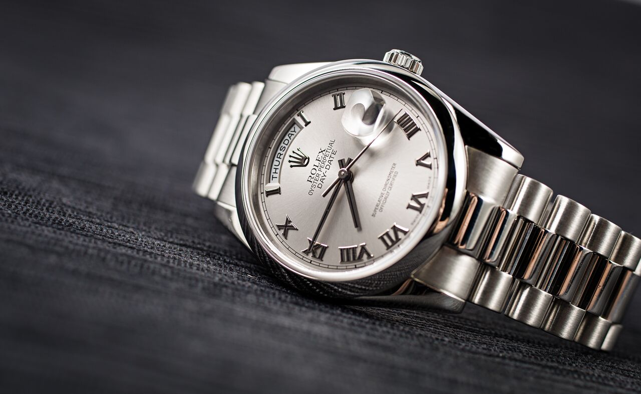Các vật liệu làm nên đồng hồ nam dây kim loại của Rolex 5