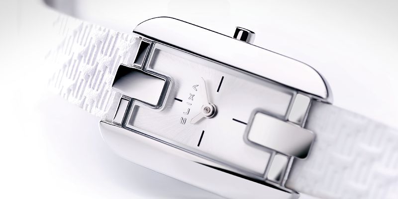 Một thiết kế đồng nữ mặt vuông Elixa đầy tinh tế đang có mặt tại shop đồng hồ Elixa chính hãng tại Hà Nội “Erawatch”