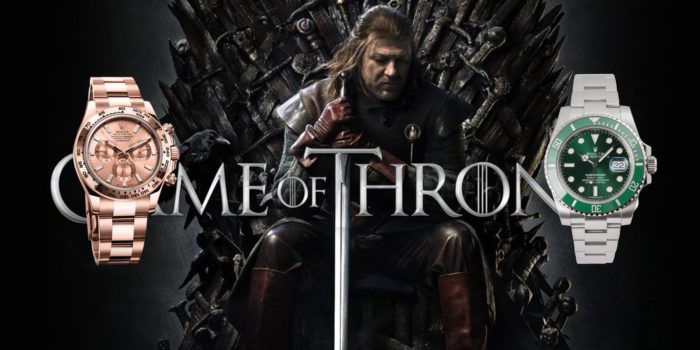 đồng hồ nam Rolex trong game of throne
