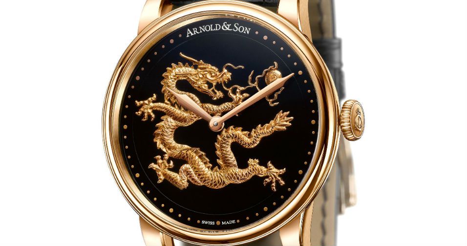 đồng hồ nam mặt rồng 22k