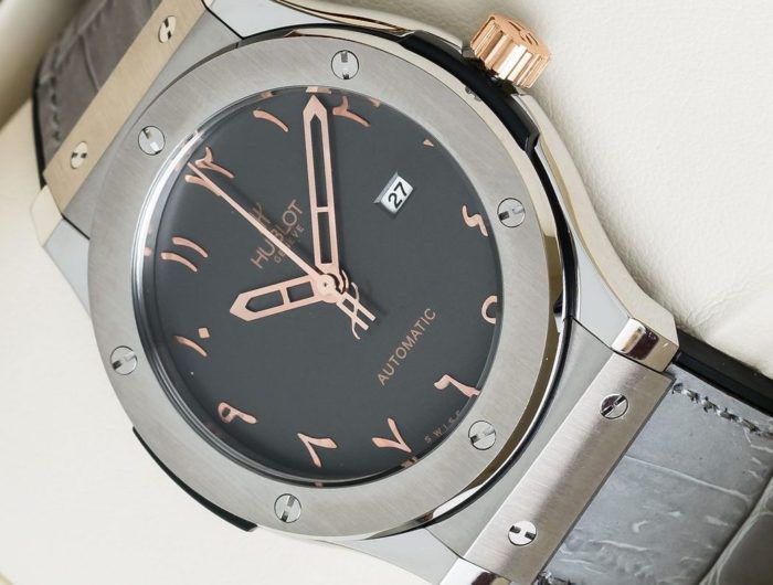 Đồng hồ Hublot dây da Classic Fusion Vision II