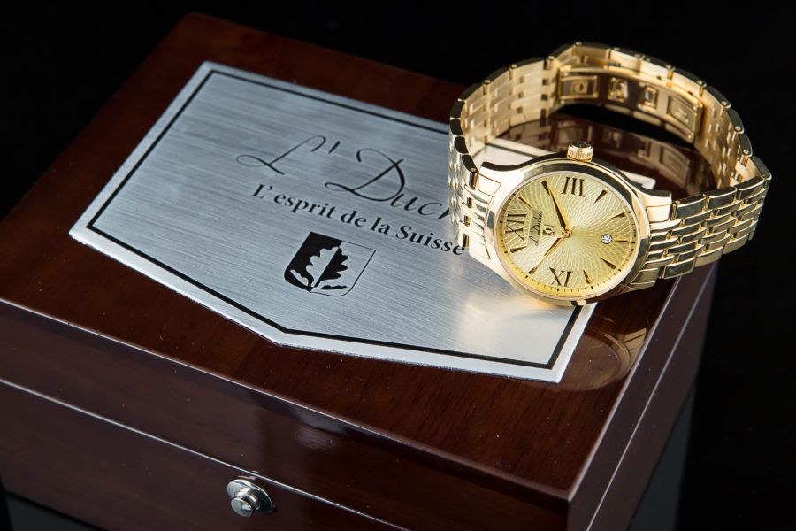 đồng hồ nam vàng L'Duchen