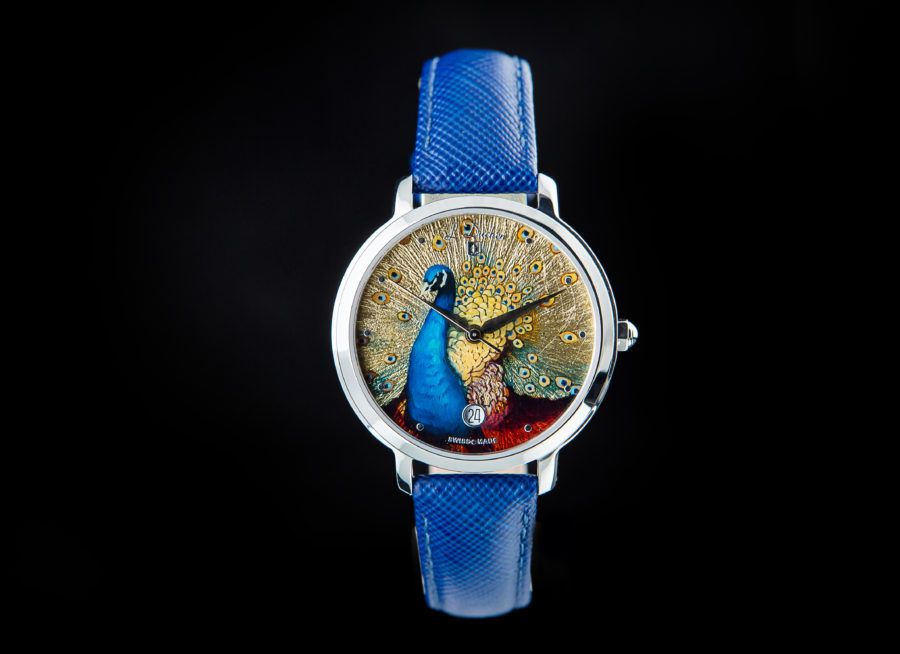 đồng hồ L'Duchen nữ Blue Peafowl